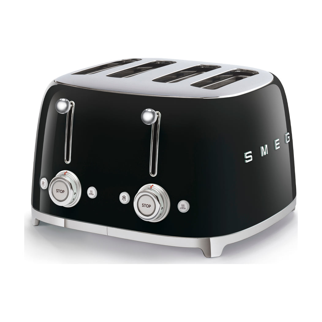 Tostadora Smeg TSF03BLEU de 4 ranuras, 2000 W