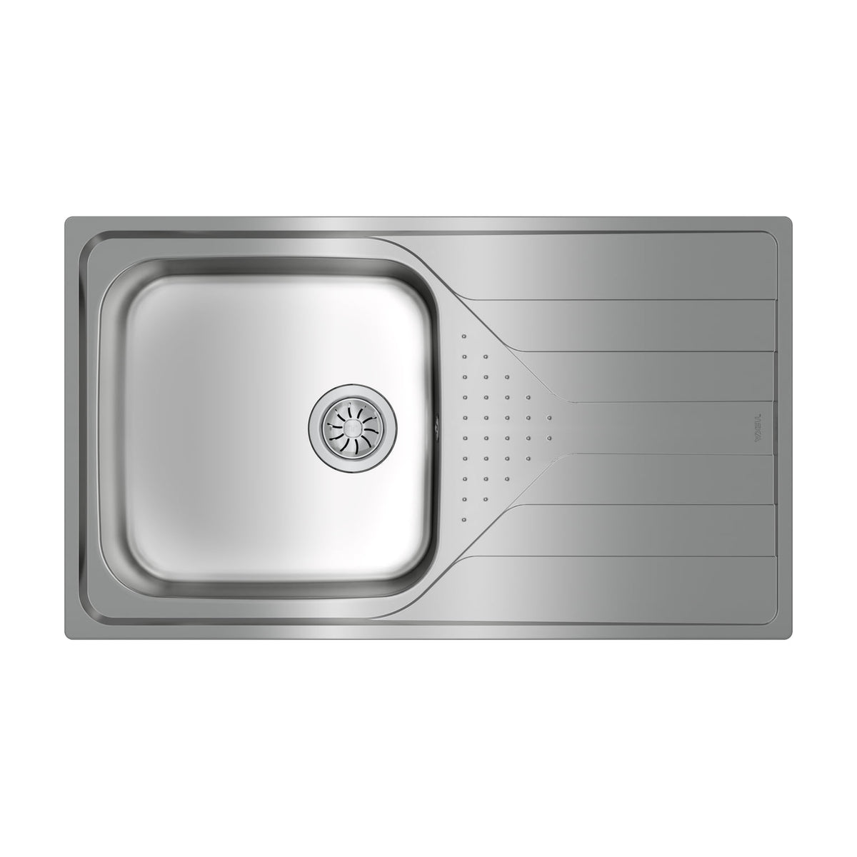 Fregadero Teka Universe 50 T-XP 1C 1E Plus de inox con escurridor reversible