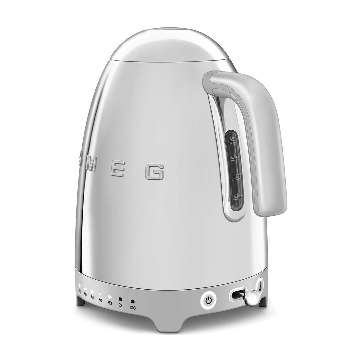 Hervidor de agua Smeg KLF04SSEU de 1,7 l con temperatura regulable