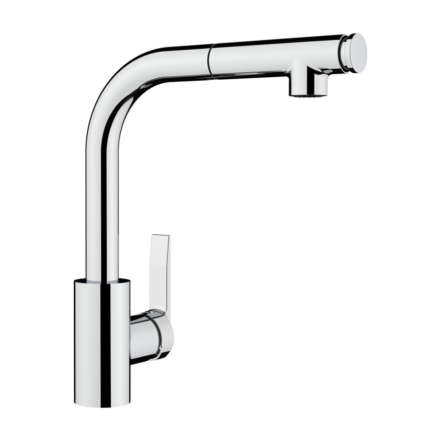 Grifo de cocina Teka IN 938 Plus extraíble de 2 funciones, cromado