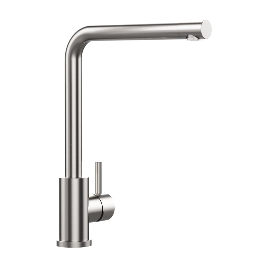 Grifo de cocina Teka UNI 9330 XP monomando, inox y caño alto