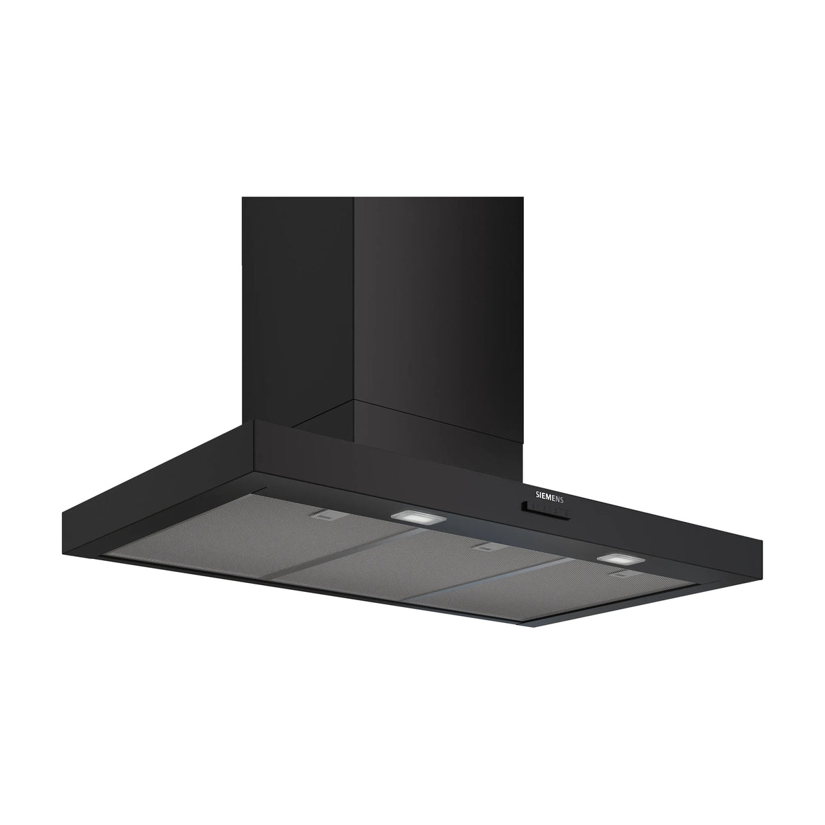 Campana decorativa Siemens LC95BCC60 de 90 cm, negro mate