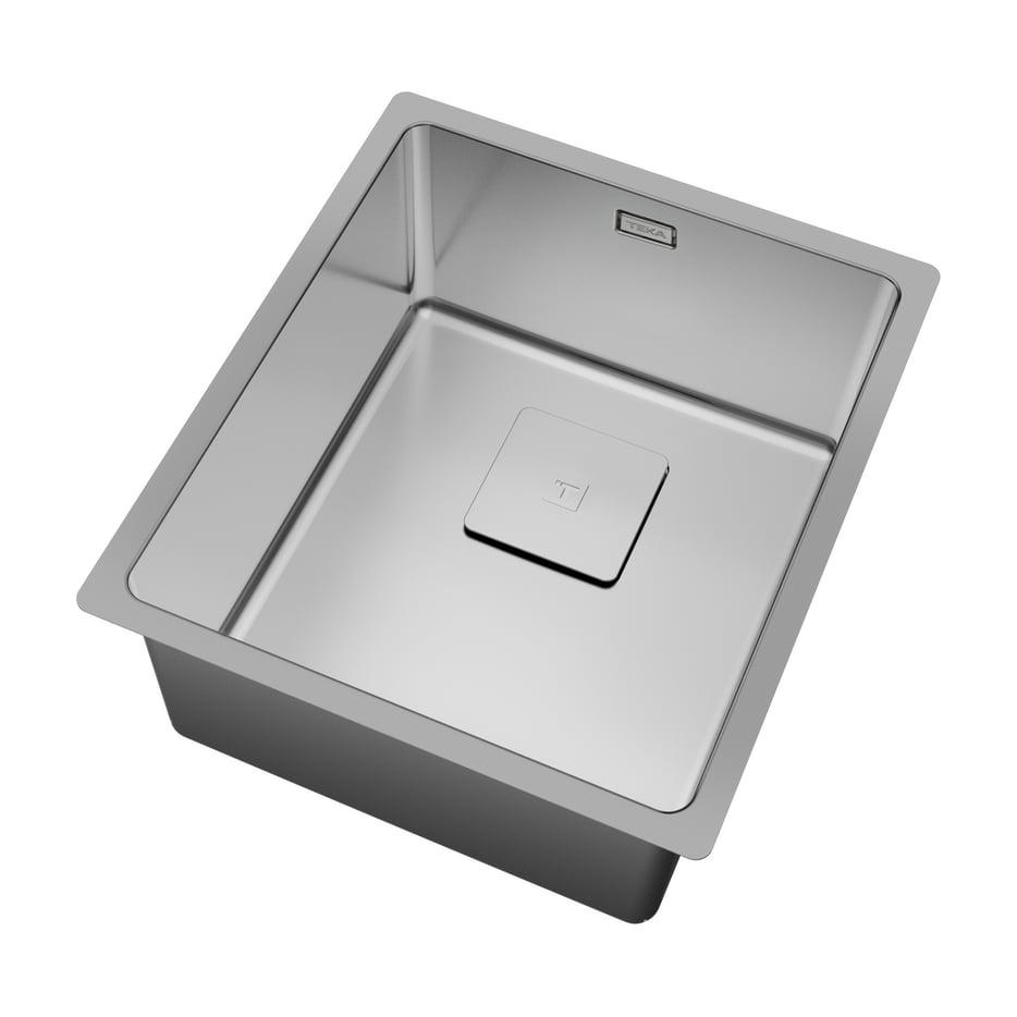 Fregadero Teka FlexLinea RS15 34.40 de acero inoxidable, triple instalación