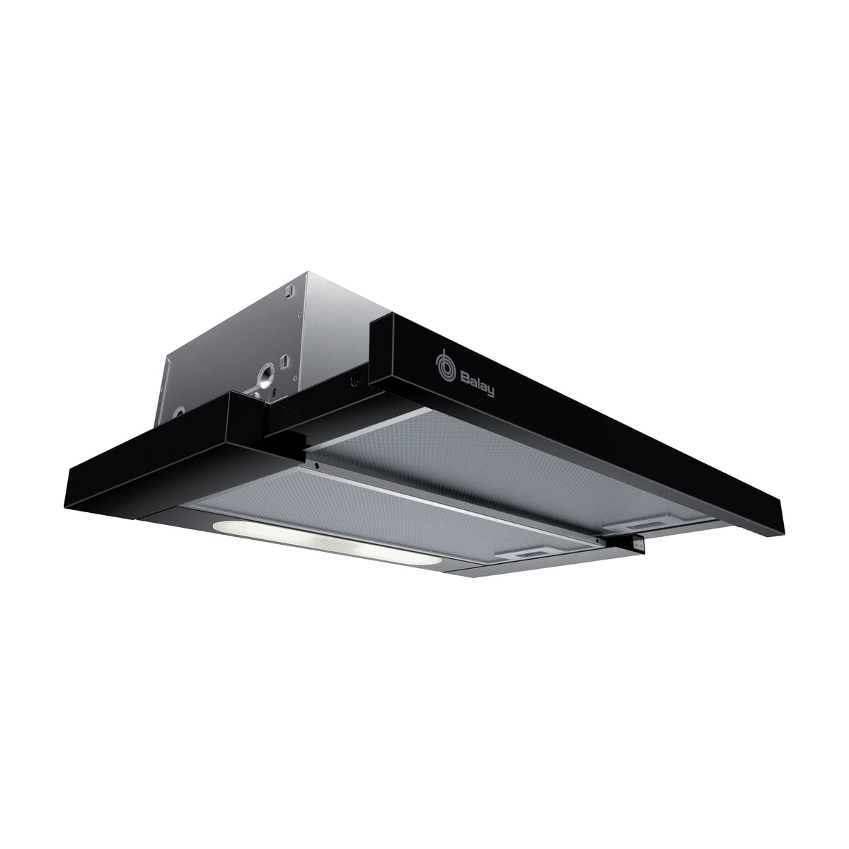 Campana telescópica Balay 3BT263MN de 60 cm, negra con iluminación LED