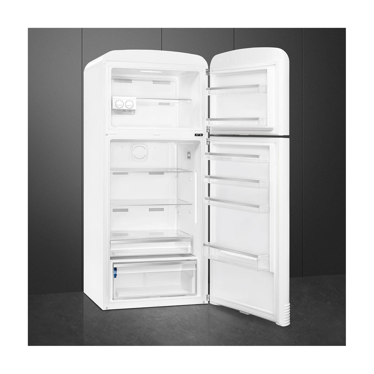 Frigorífico de dos puertas Smeg FAB50RWH5, 524 l, No Frost total