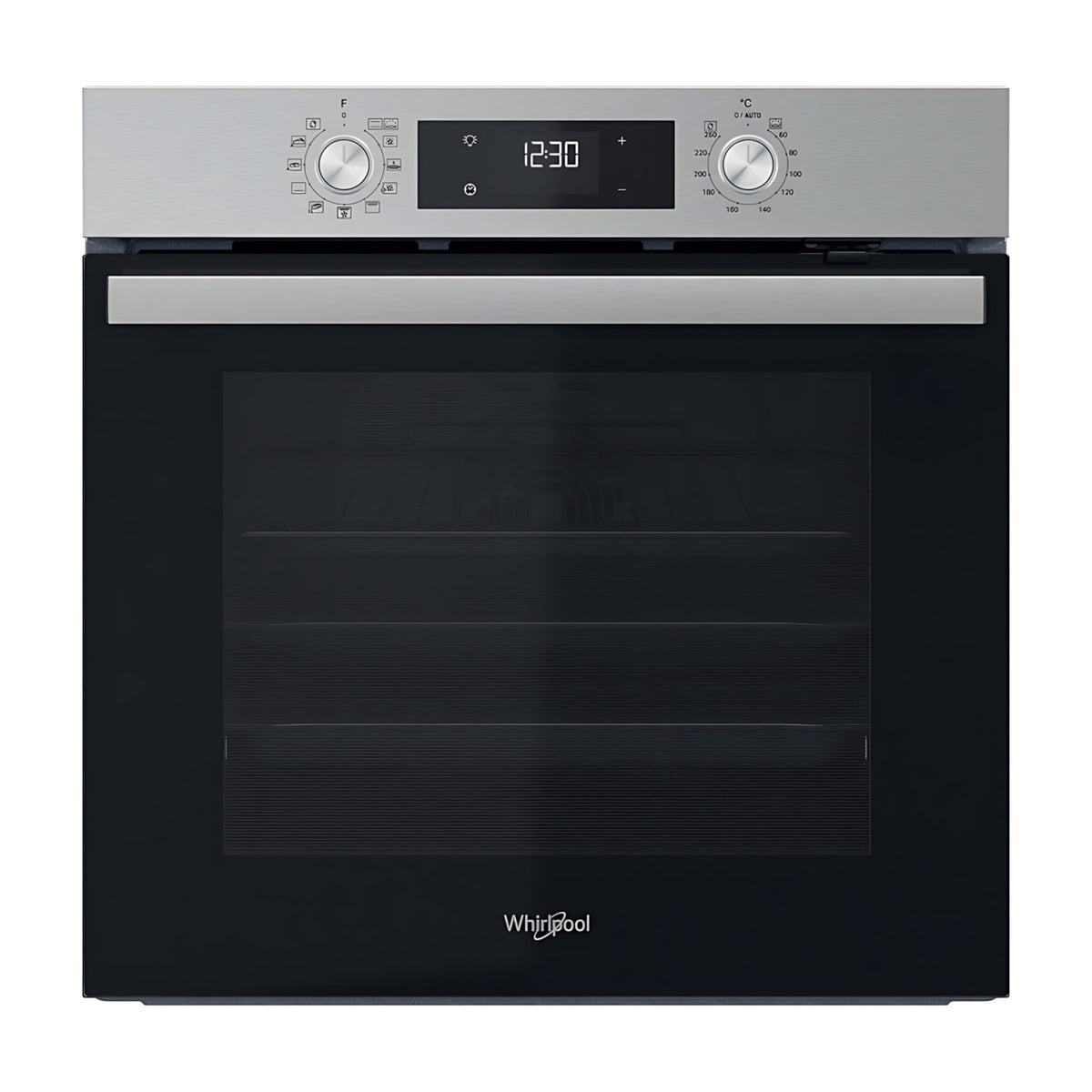 Horno multifunción Whirlpool OMR58HU1X de 71 l con limpieza hidrolítica