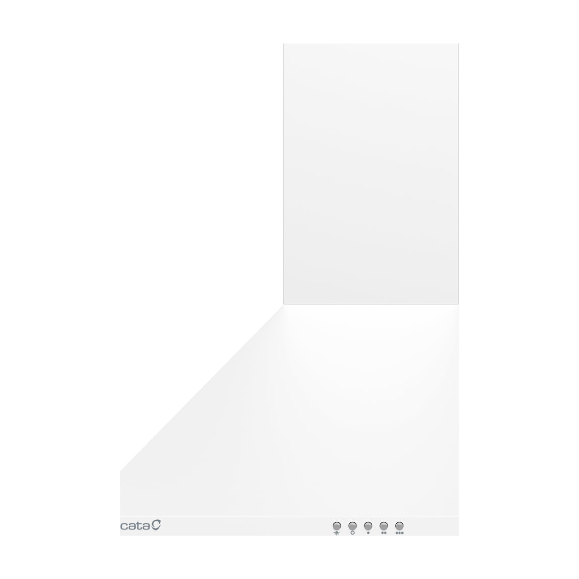 Campana decorativa CATA OMEGA 600 WH blanca, 60 cm y 645 m³/h