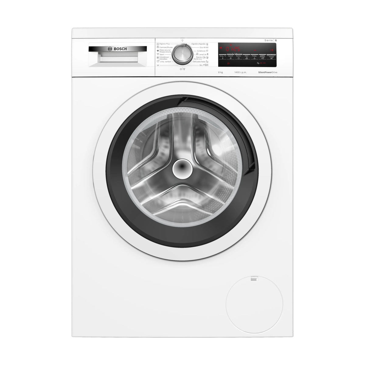 Lavadora Bosch WUU28T63ES Serie 6, 8 kg y 1400 rpm