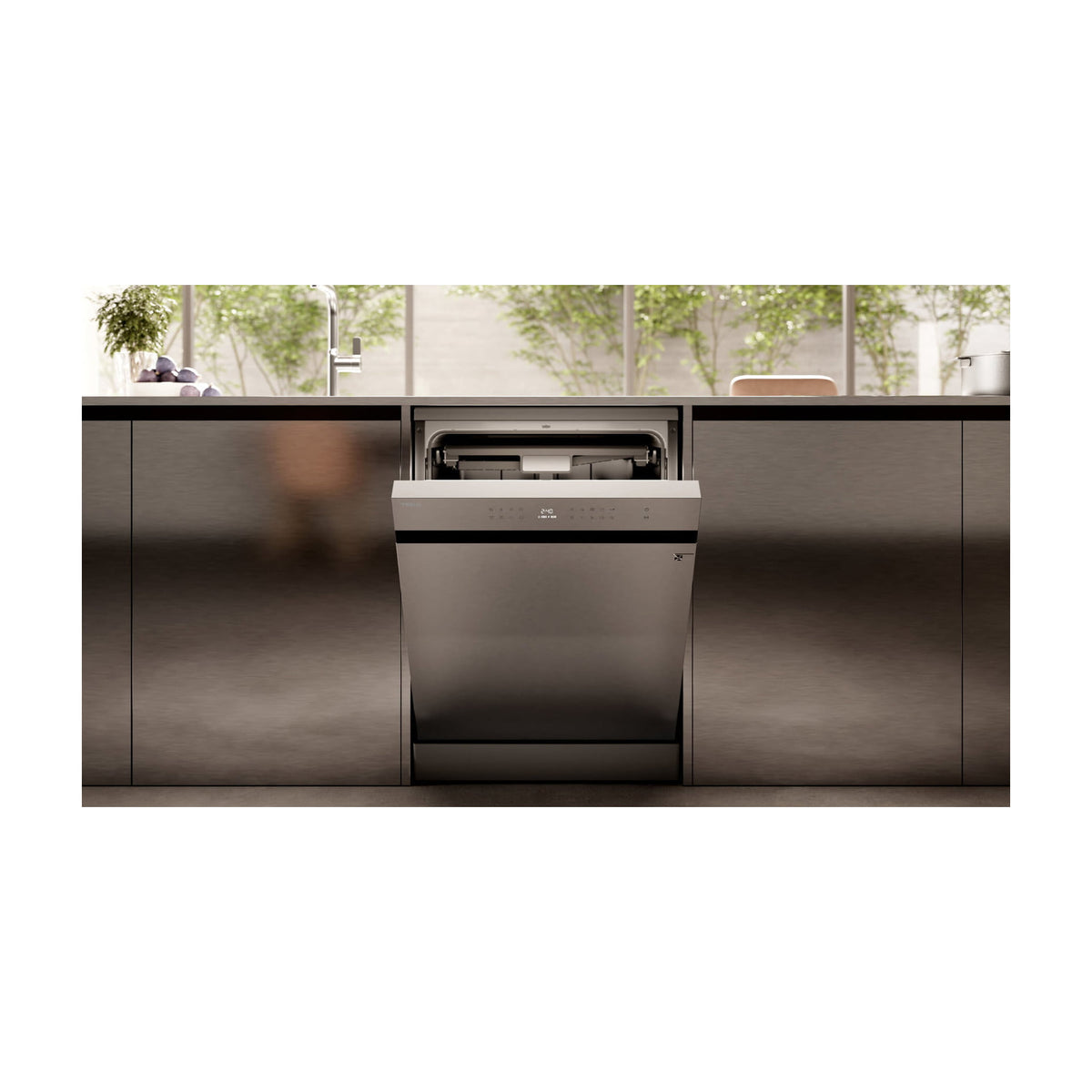 Lavavajillas Teka DFS 466BX inox, 16 cubiertos y clase B