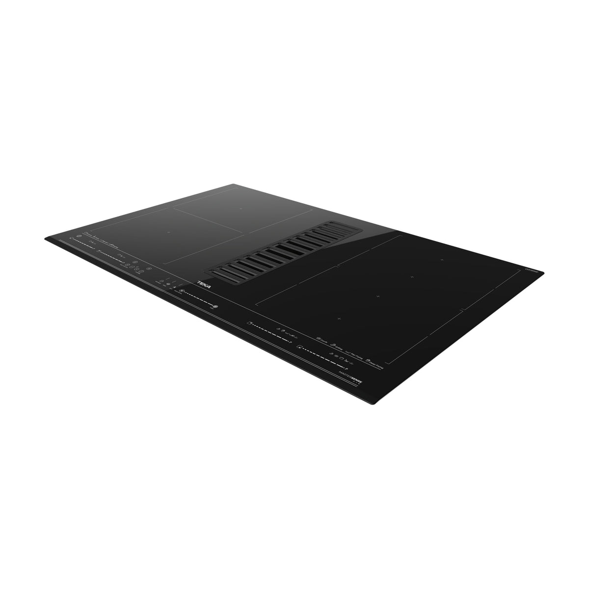 Placa con extractor Teka MasterSense Air AFF 87601 MST de 80 cm, FullFlex