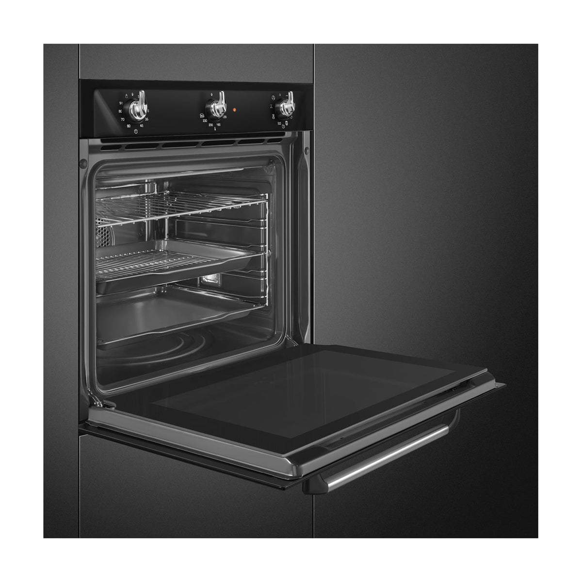 Horno multifunción Smeg SF6905N1 de 70 l con limpieza Vapor Clean