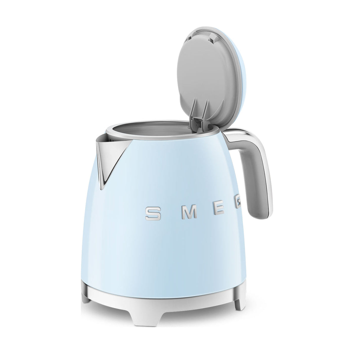 Mini hervidor Smeg KLF05PBEU de 0,8 l y 1400 W, azul pastel