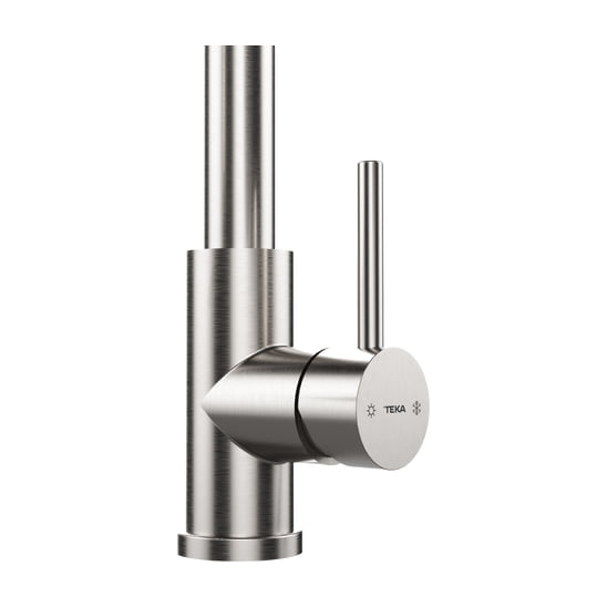 Grifo de cocina Teka UNI 9912 monomando inox con ducha extraíble