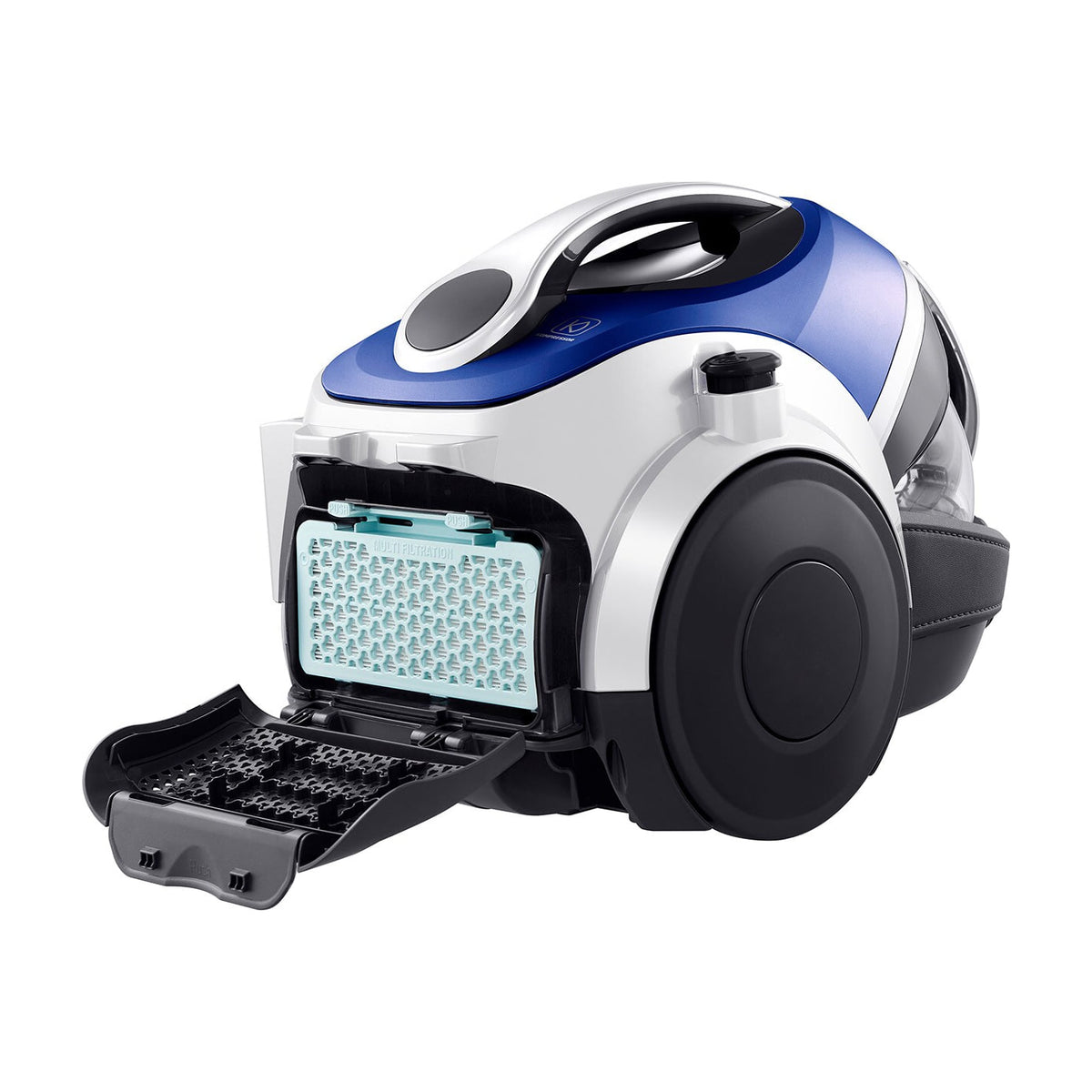 Aspirador trineo LG VK8506NHAC sin bolsa, 650 W y sistema Kompressor