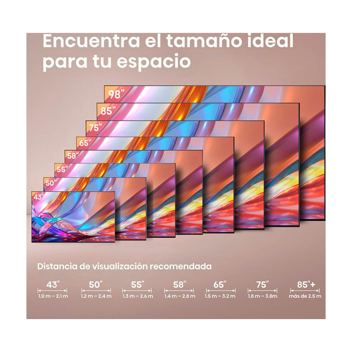 Televisor Hisense 43Q7S QLED 4K UHD de 43 pulgadas