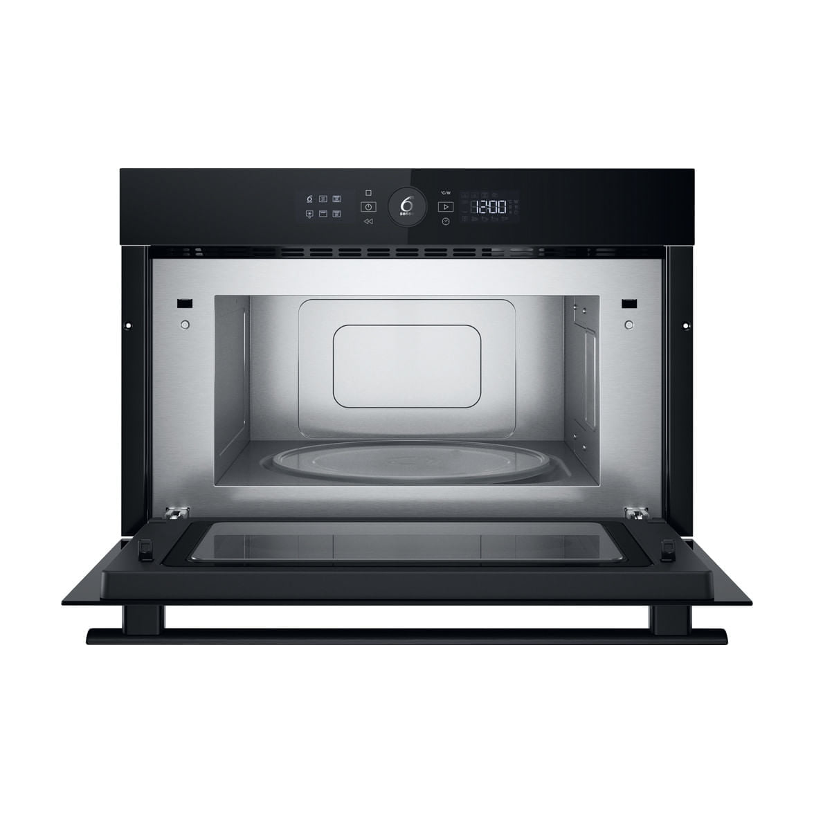 Microondas integrable Whirlpool WMD44MB de 31 l con grill y función Crisp