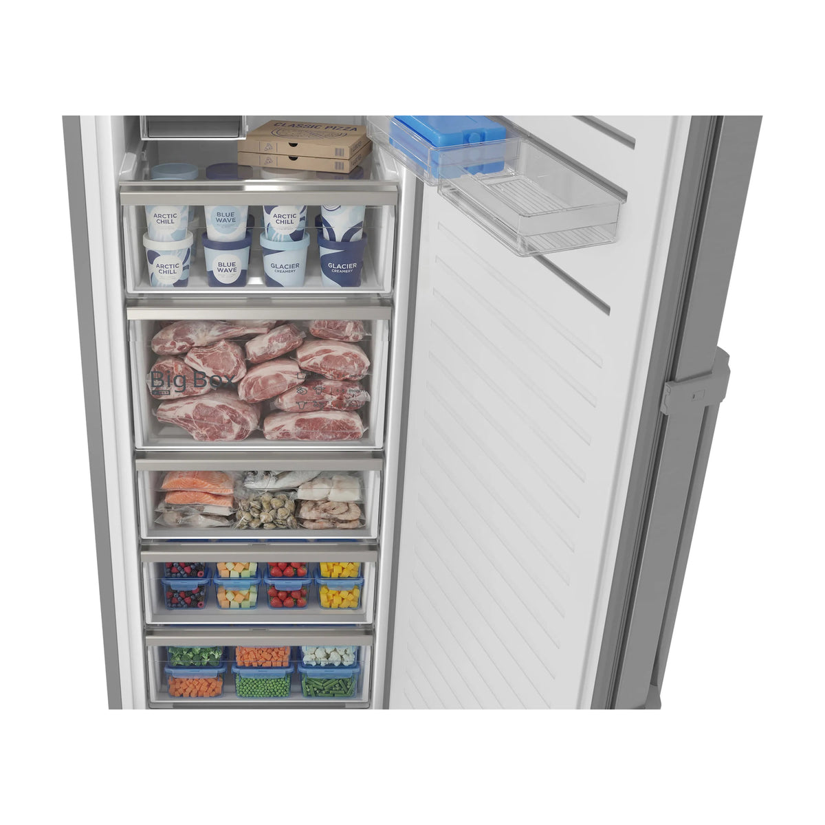 Congelador vertical Balay 3GFD567XE de 334 l con No Frost