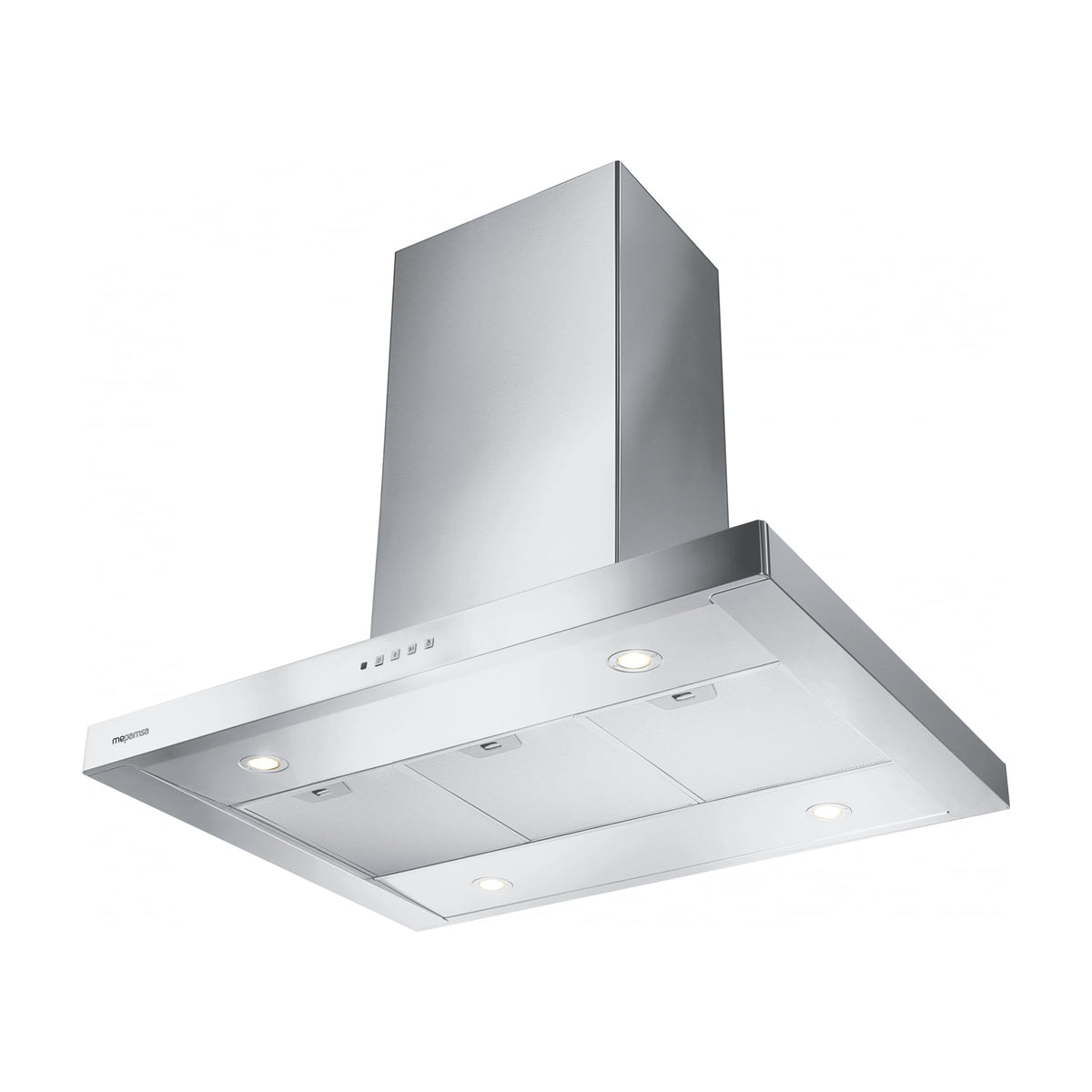 Campana de isla Mepamsa Stilo Isla 90 Inox, 90 cm y LED