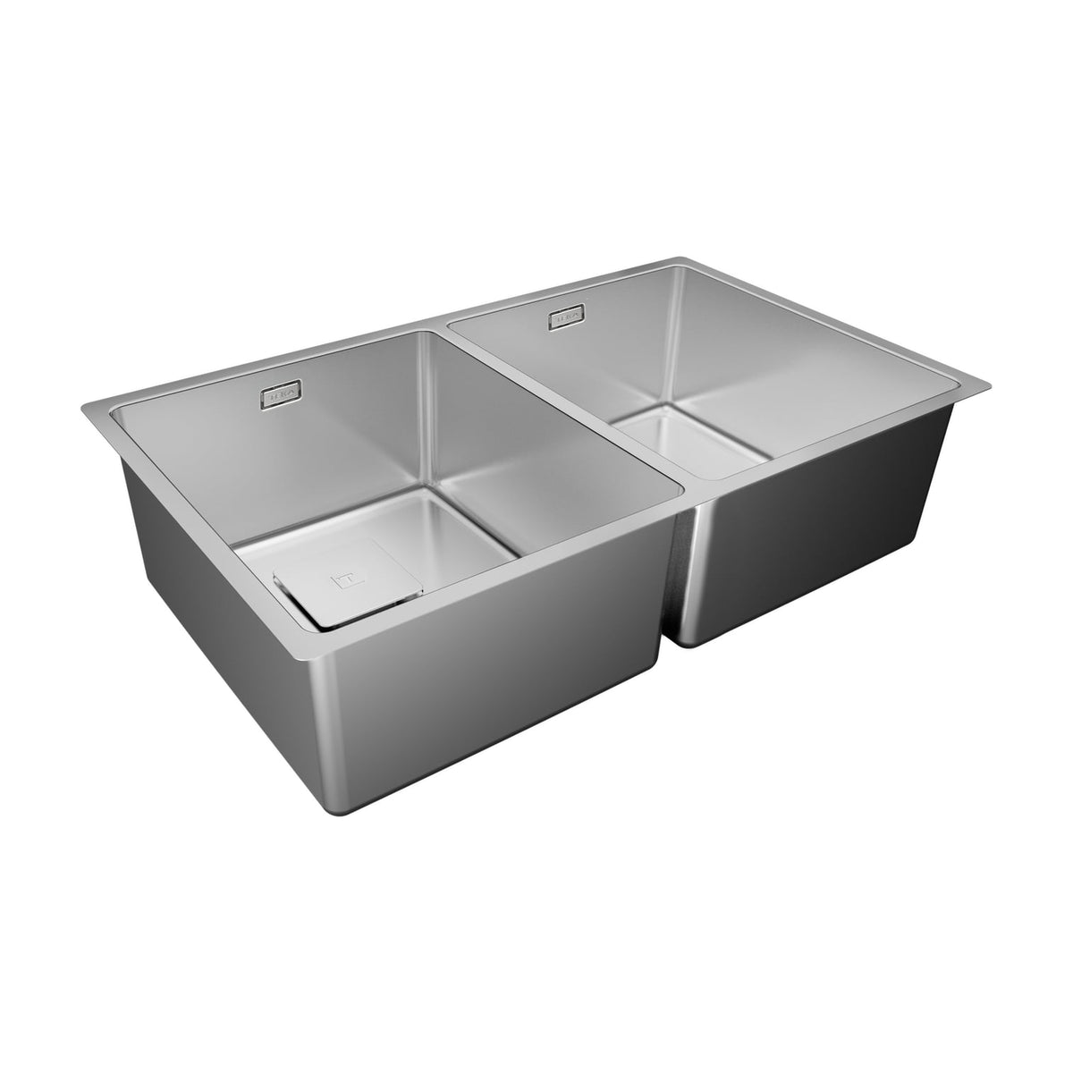 Fregadero Teka FlexLinea RS15 2C 740 de dos cubetas y triple instalación