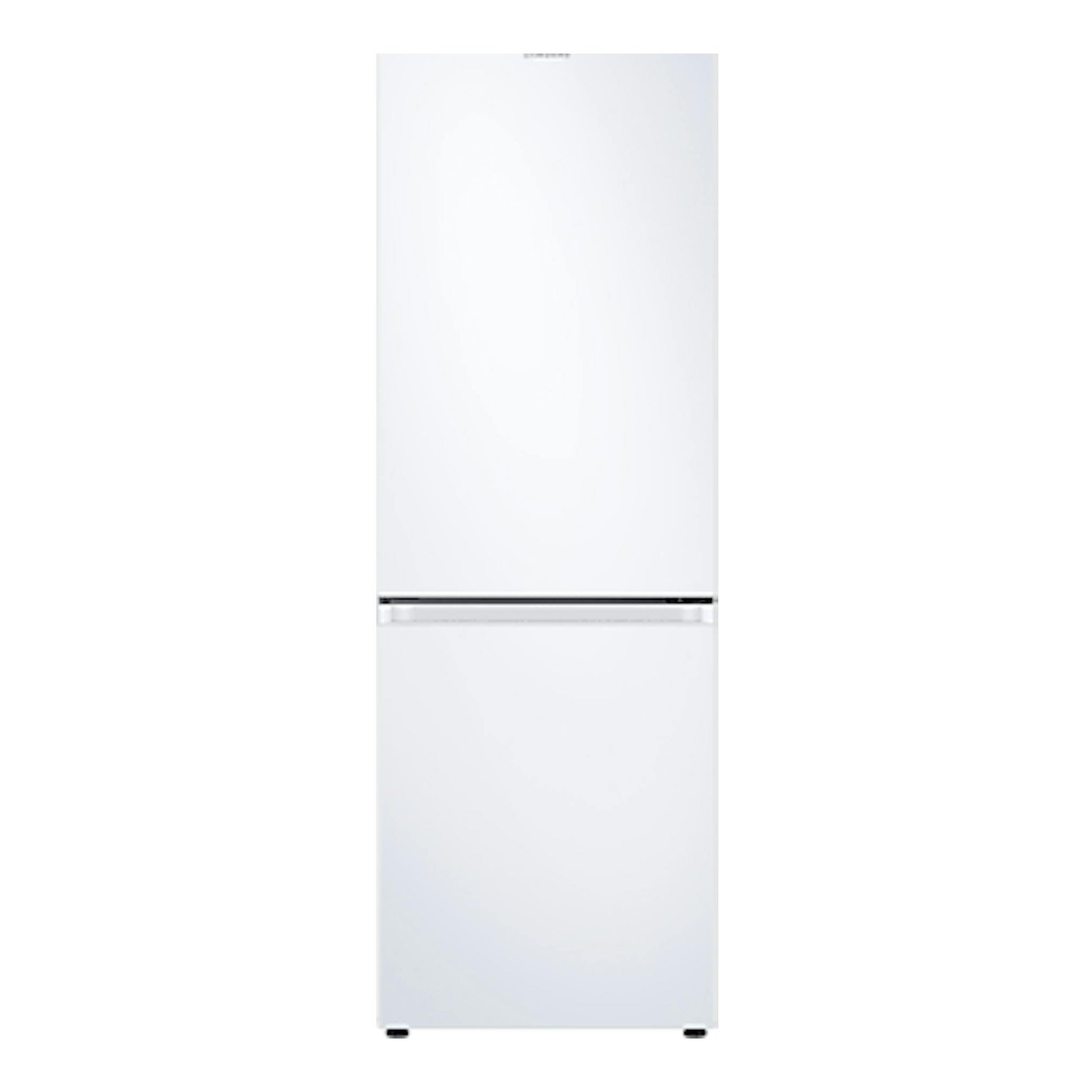 Frigorífico combi Samsung RB34C600CWW/EF blanco, vista frontal de dos puertas.