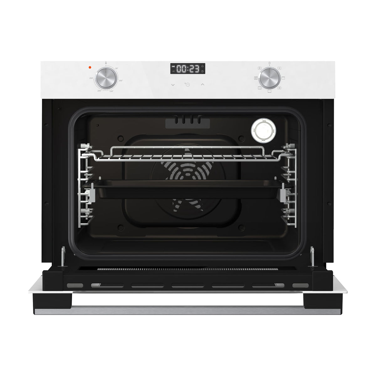 Horno compacto Hisense BI44221AWG de 49 l en cristal blanco