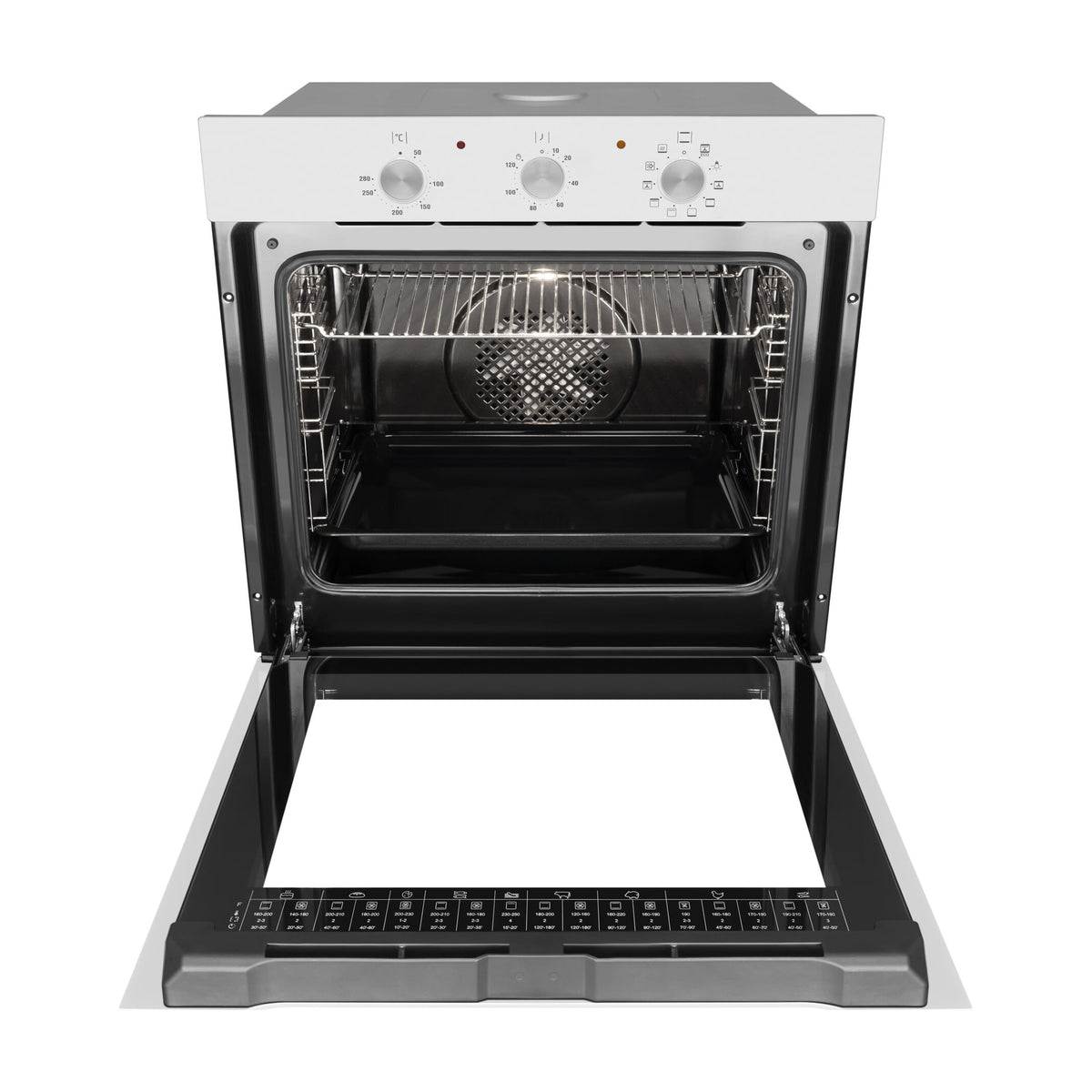 Horno multifunción Fagor 9H-115BB, 77 l, cristal blanco