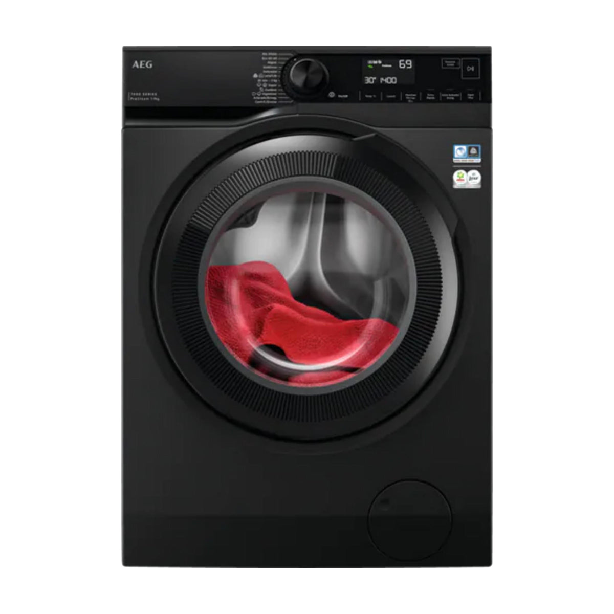 Lavadora AEG LFR7394V4B de 9 kg y 1400 rpm