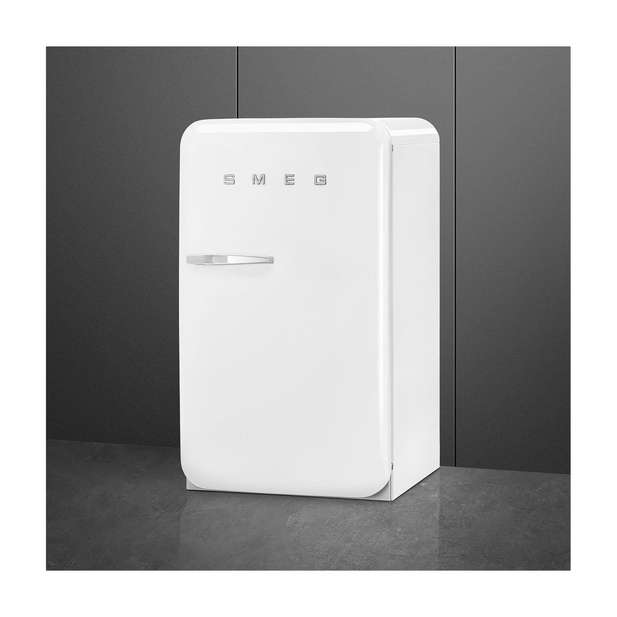 Frigorífico de una puerta Smeg FAB10RWH6 blanco, 122 l, clase D