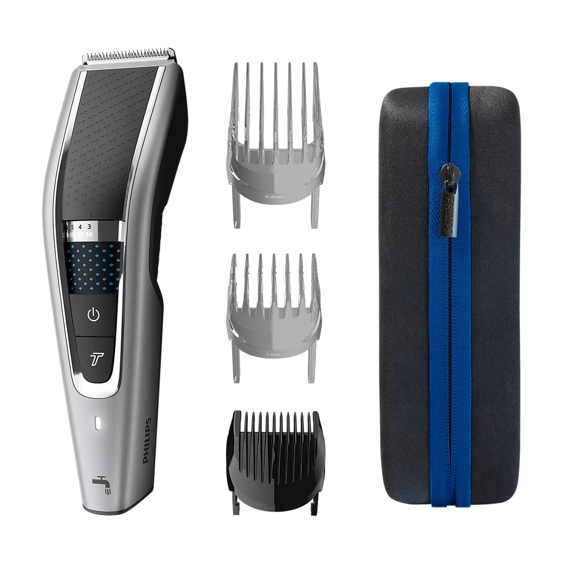 Cortapelos Philips HC5650/15 lavable, 28 ajustes y 90 minutos de autonomía