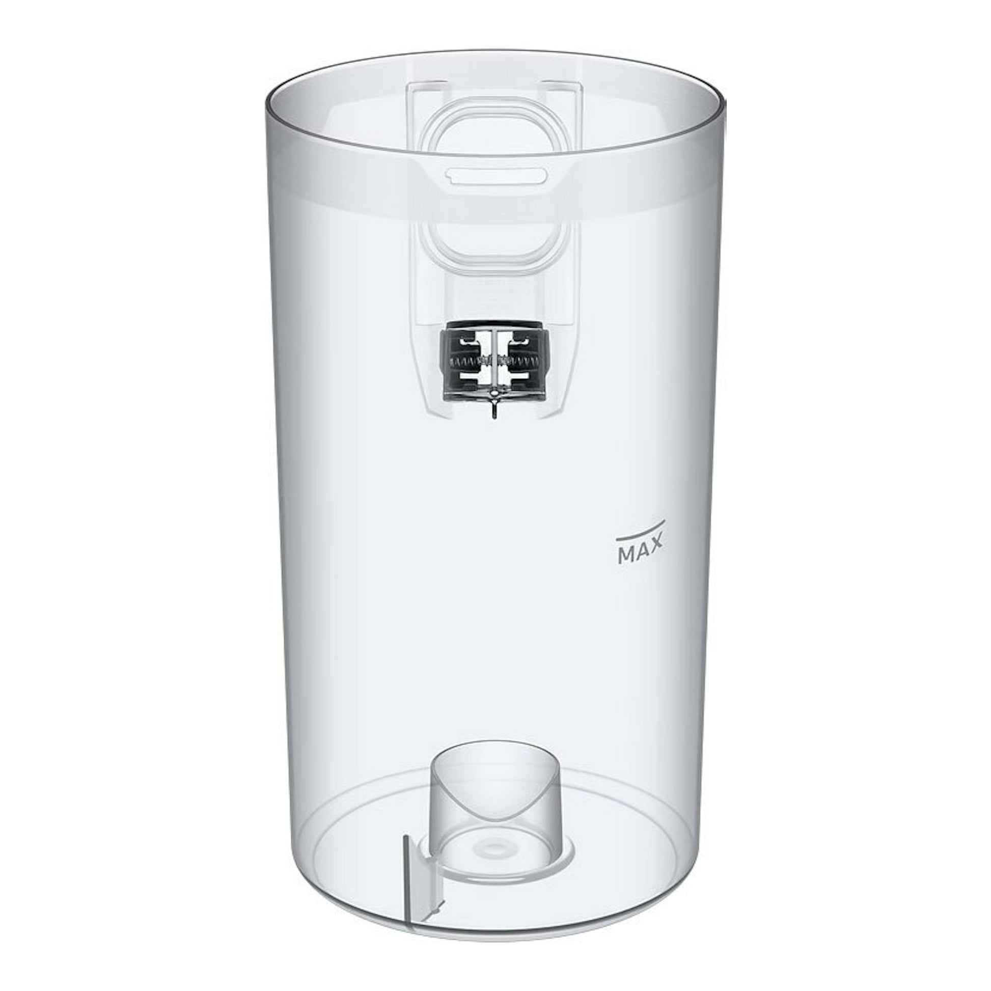 Depósito transparente de aspirador escoba Samsung VS15A6031R4/ET, vista frontal