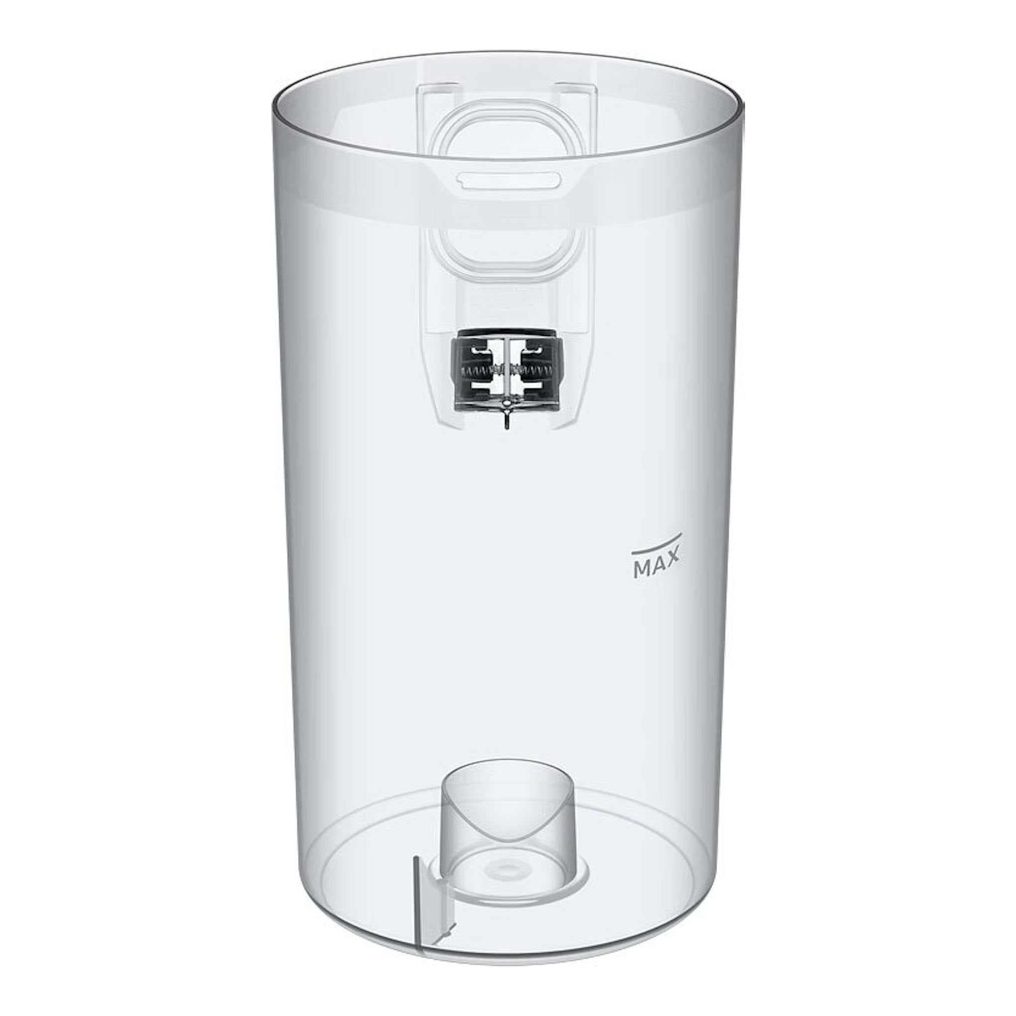Depósito transparente de aspirador escoba Samsung VS15A6031R4/ET, vista frontal