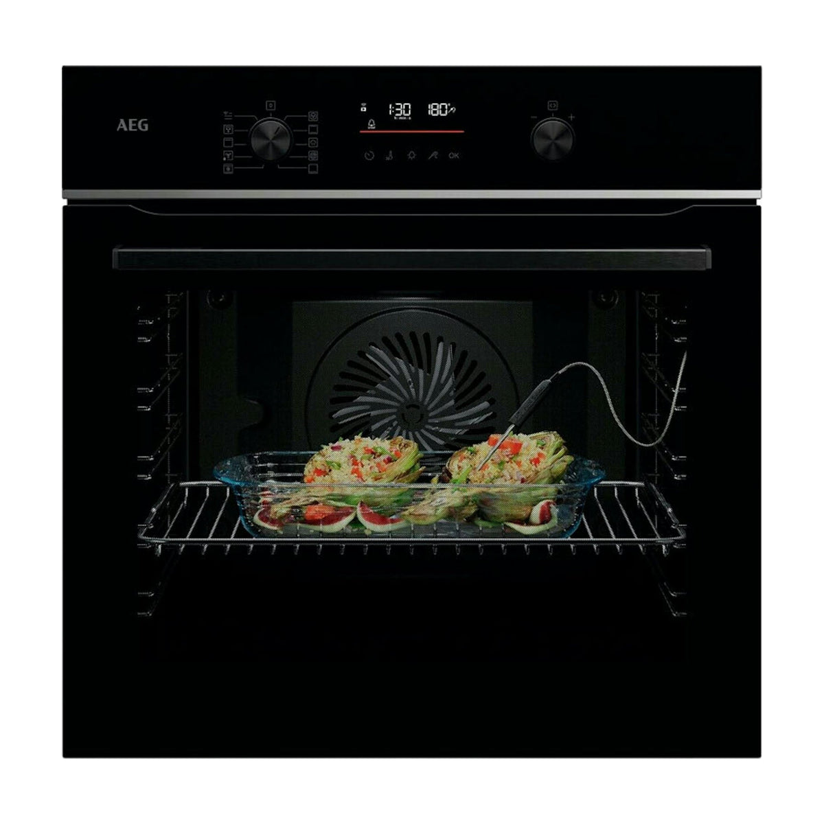 Horno multifunción AEG TA5PB531AB de 71 l, pirolítico y WiFi