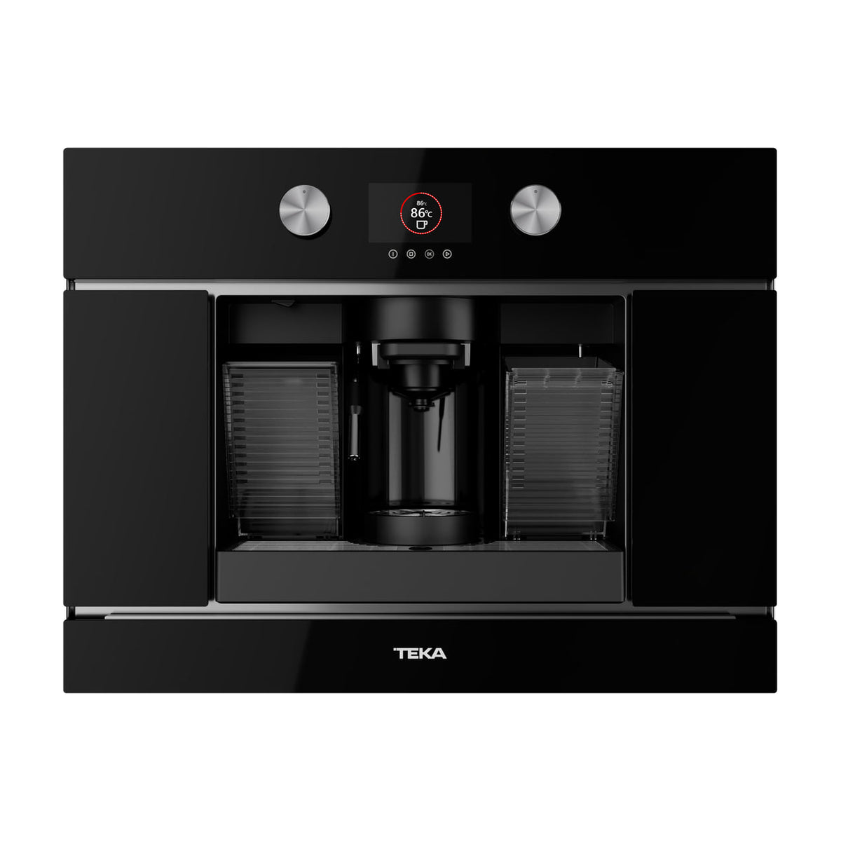 Cafetera integrable Teka CLC 8350 MC BK E01 multicápsula, 19 bar