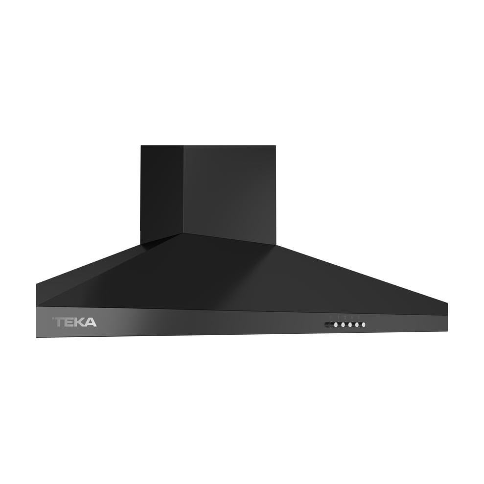 Campana decorativa Teka DBB 94140 KOS BK de 90 cm, negra con LED