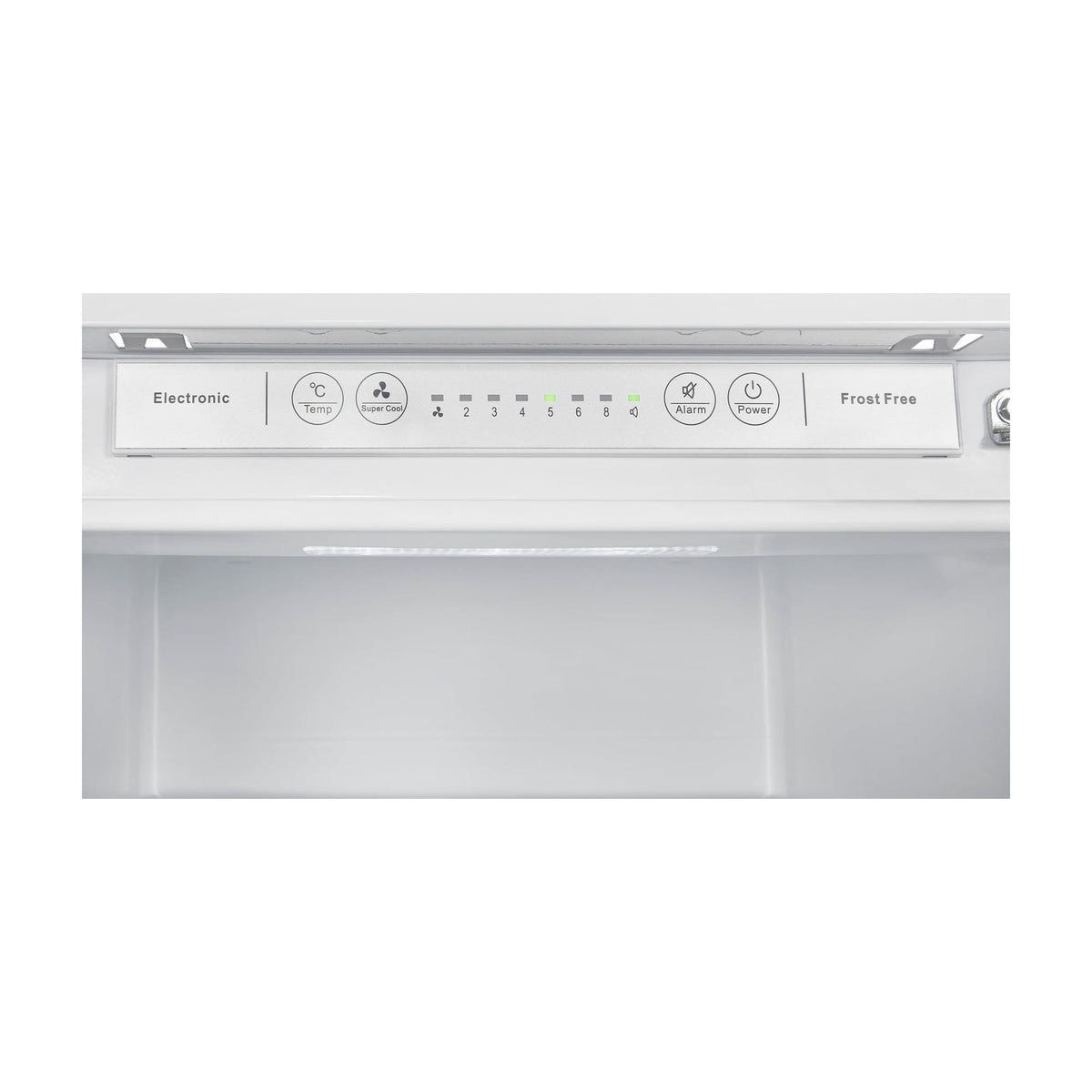 Frigorífico combi integrable Exquisit EKGC270-70-NF-F-010E, No Frost, 246 l