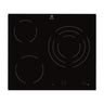 Placa vitrocerámica Electrolux EHF6232IOK de 3 zonas con zona triple de 27 cm