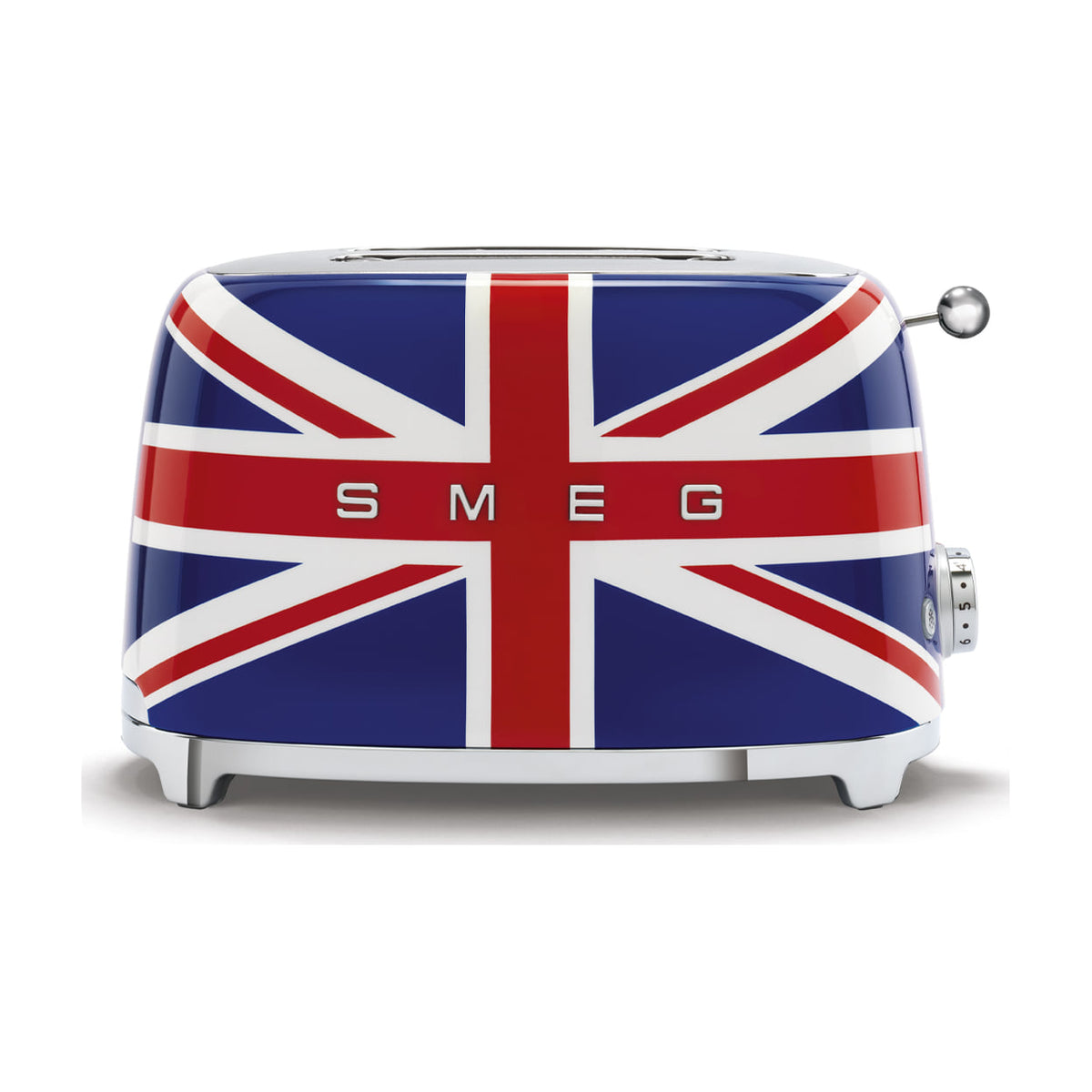 Tostadora Smeg TSF01UJEU Union Jack, 2 ranuras y 950 W