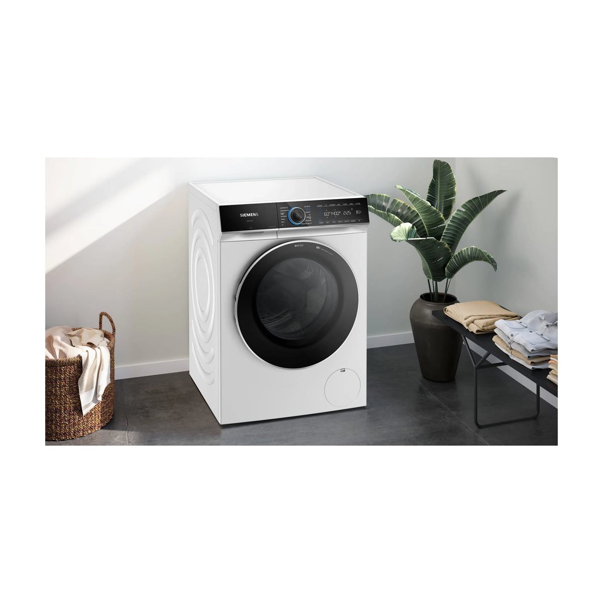 Lavadora de carga frontal Siemens WG54B2A1ES, 10 kg y 1400 rpm