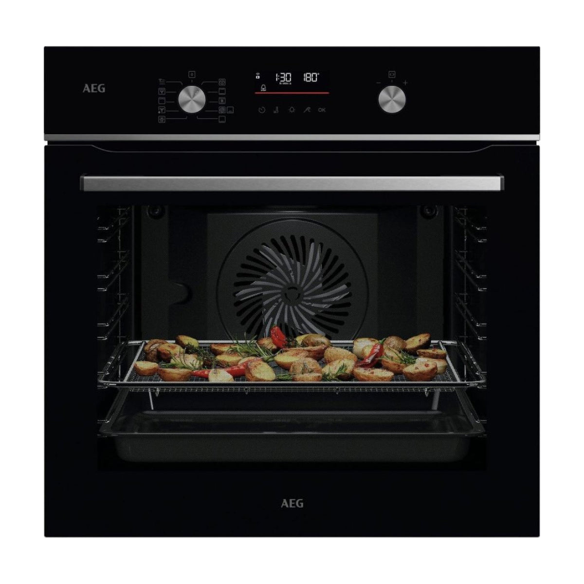 Horno multifunción AEG OS6PB511AB pirolítico de 71 l con WiFi