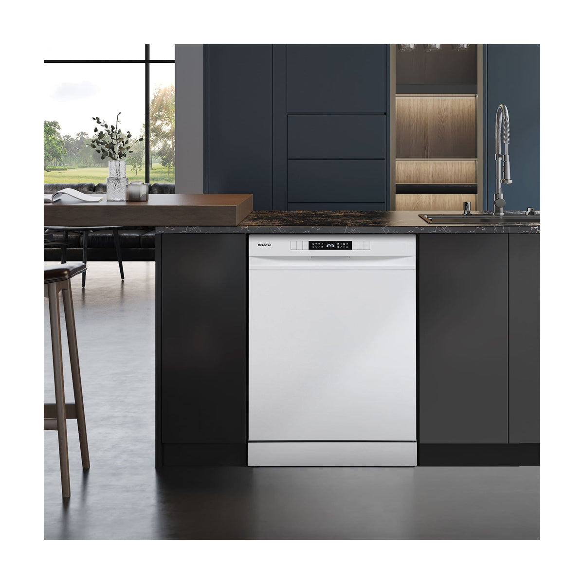 Lavavajillas Hisense HS622E10W de 60 cm y 13 cubiertos