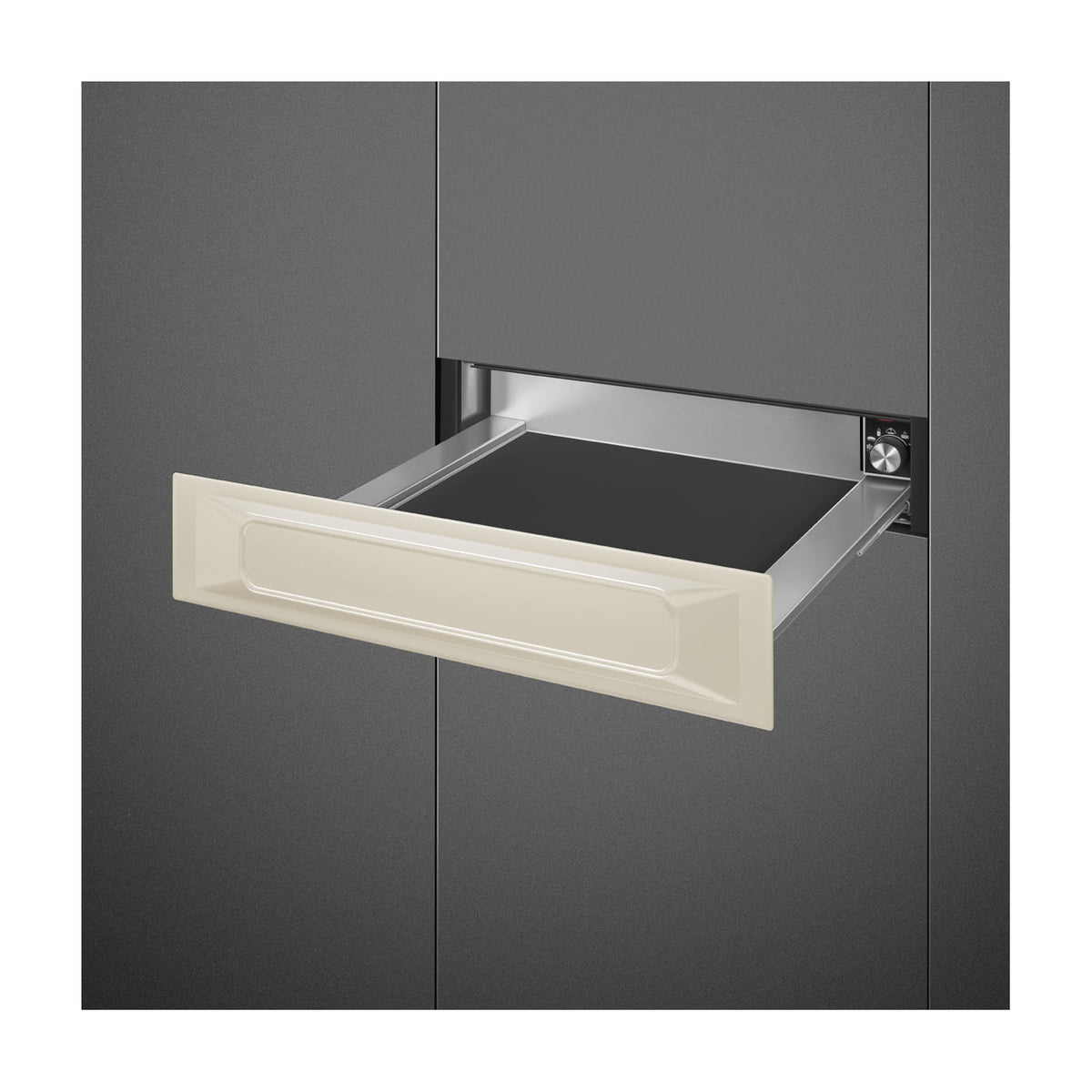 Cajón calientaplatos Smeg CPR915P de 21 l, crema Victoria