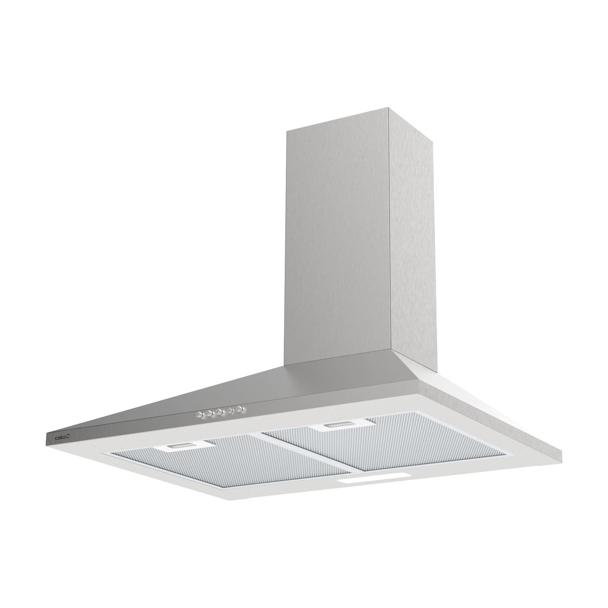 Campana decorativa CATA VK 6000 X +FCA de 60 cm, inox y filtro de carbón