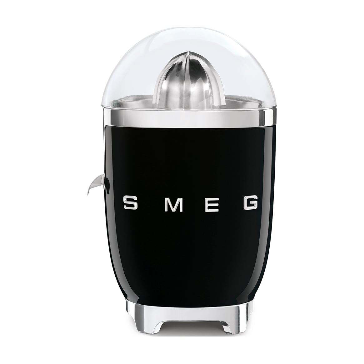 Exprimidor Smeg CJF01BLEU de 70 W con sistema antigoteo, negro