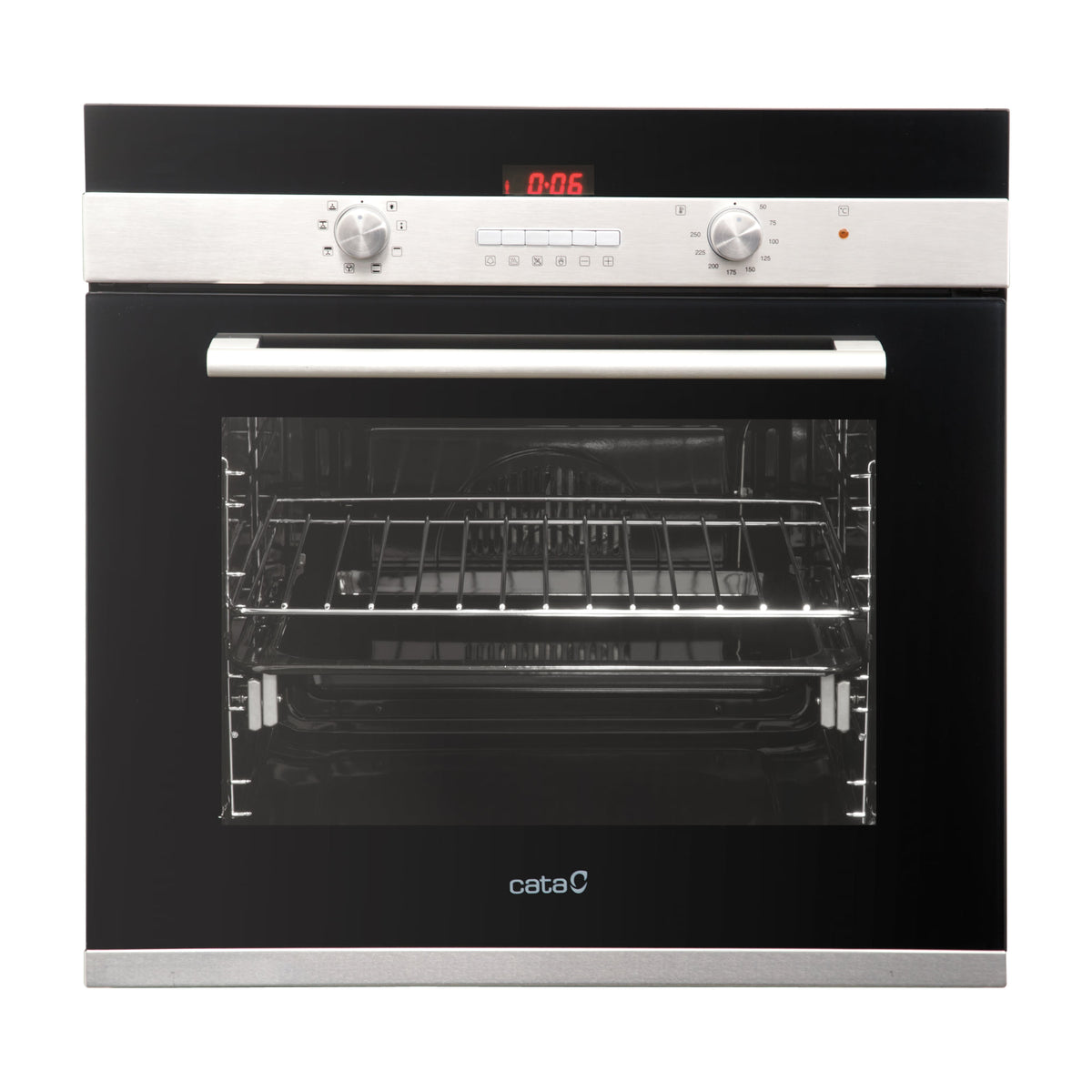 Horno multifunción Cata CDP 780 AS BK de 50 l y 8 funciones