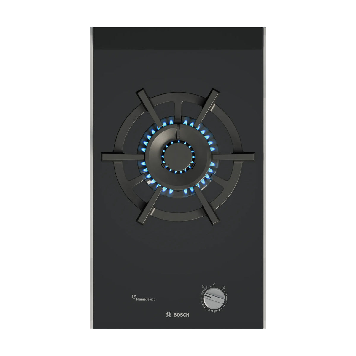 Placa de gas Bosch PRA3A6I10 de 30 cm con quemador wok de 6 kW