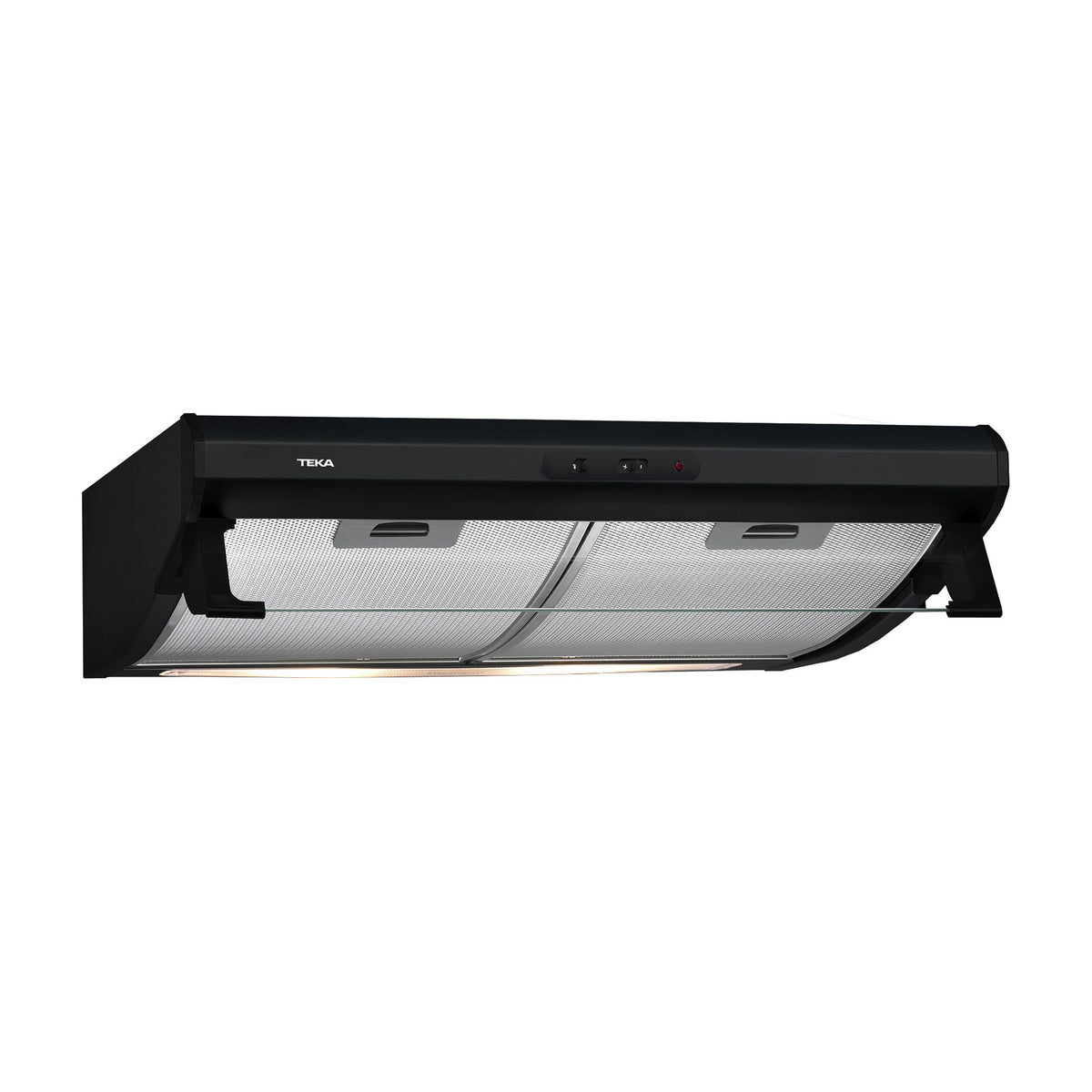 Campana integrable Teka C 6310 de 60 cm, negra con iluminación LED