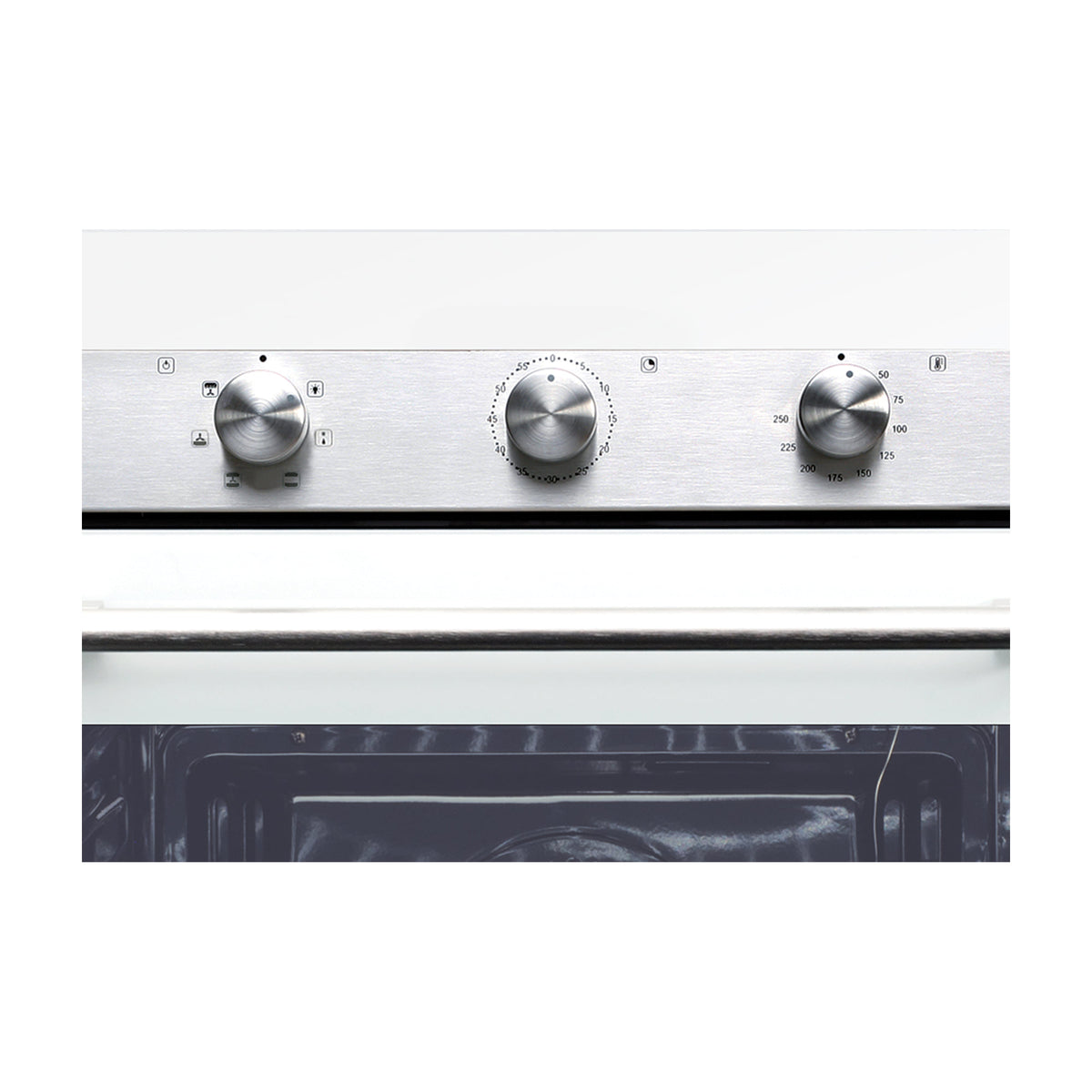 Horno multifunción CATA CM 760 AS WH de 50 litros en cristal blanco