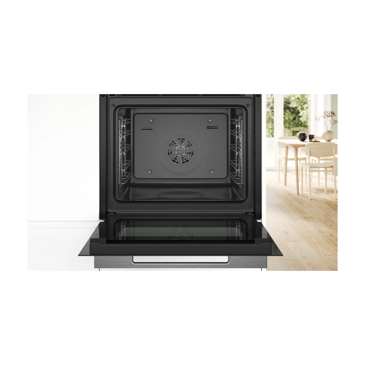 Horno multifunción Bosch HBG7341W1 de 71 l en blanco con Home Connect