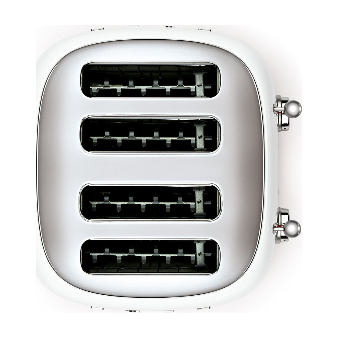 Tostadora Smeg TSF03WHEU blanca, 4 ranuras y 6 niveles de tostado