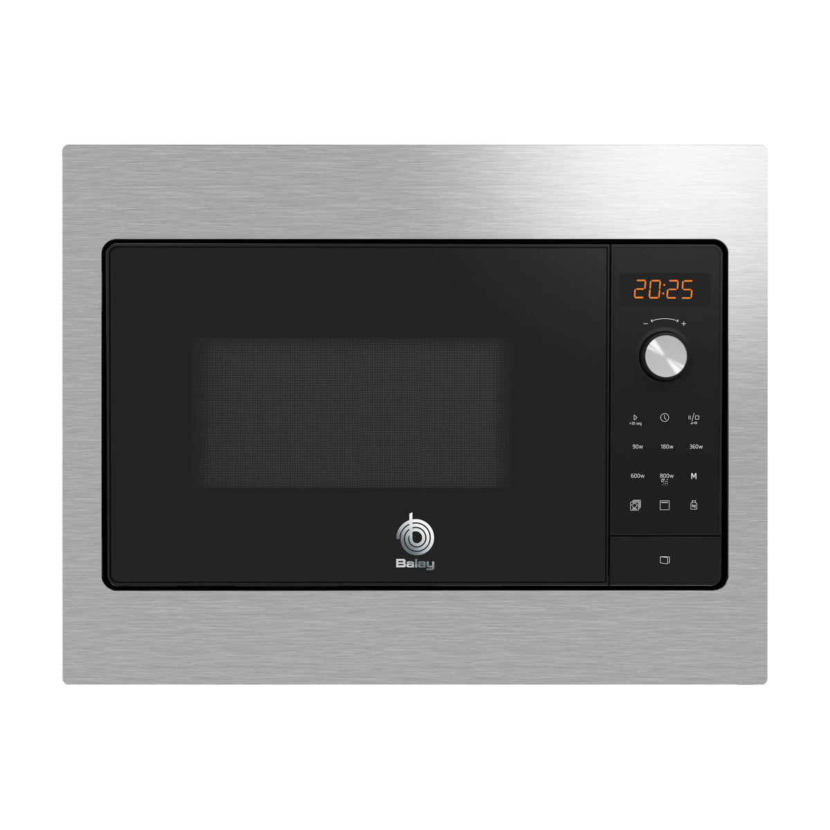 Microondas integrable Balay 3CG5142X3 con grill, 20 l, inox